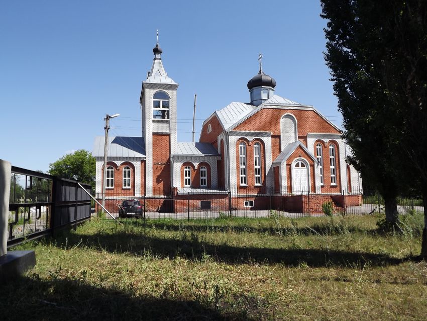 Церковь Космы и Дамиана, Третьяки (Борисоглебск, город, Воронежская область). фасады