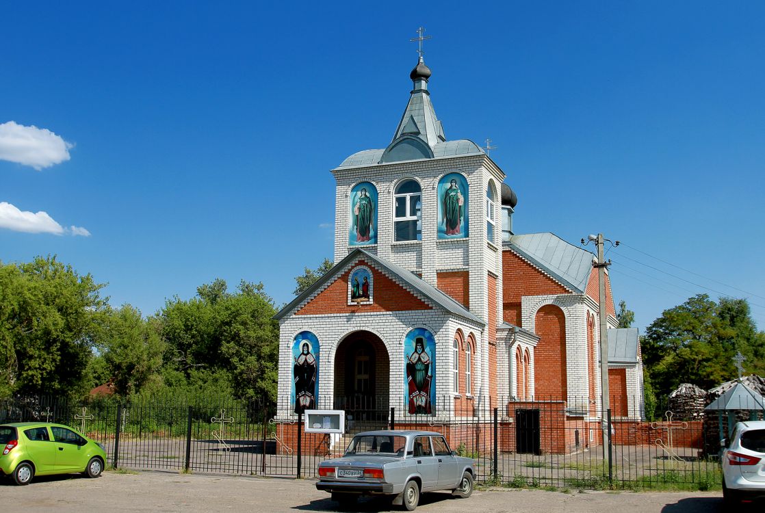 Церковь Космы и Дамиана, Третьяки (Борисоглебск, город, Воронежская область). фасады