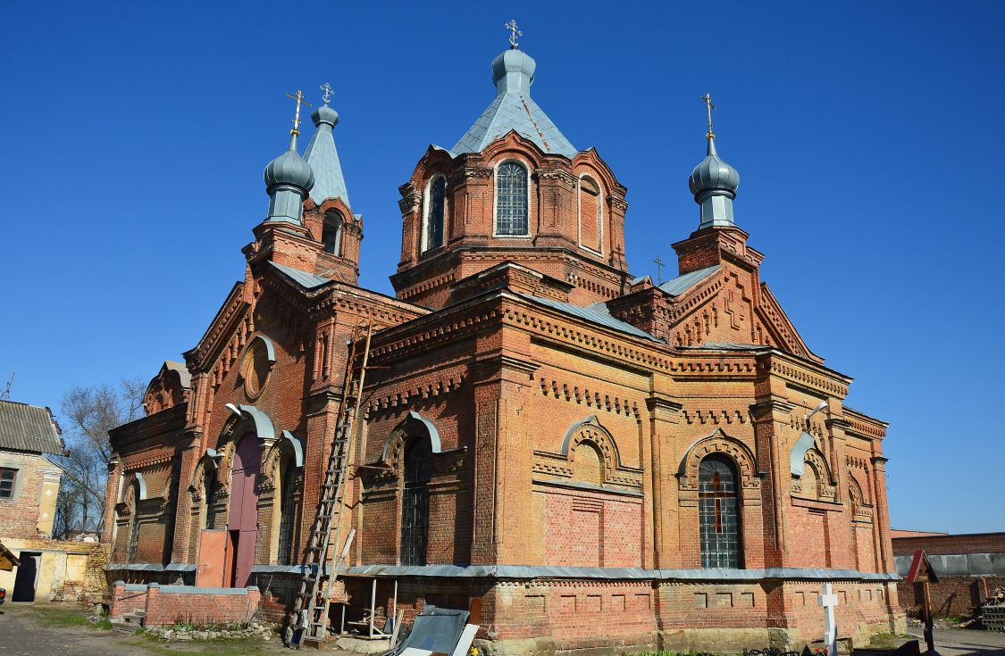 Борисоглебск. Церковь Николая Чудотворца в Солдатской слободе. фасады