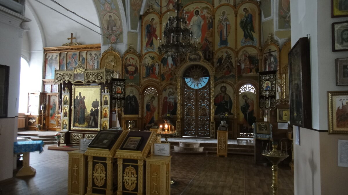 Церковь Николая Чудотворца в Солдатской слободе, Борисоглебск (Борисоглебск, город, Воронежская область). интерьер и убранство