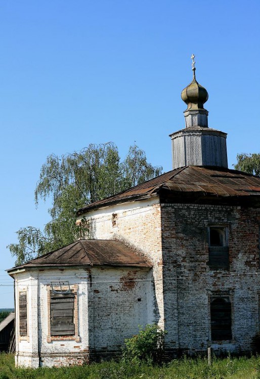 Церковь Спаса Нерукотворного Образа, Кольчуг (Чердынский район, Пермский край). архитектурные детали