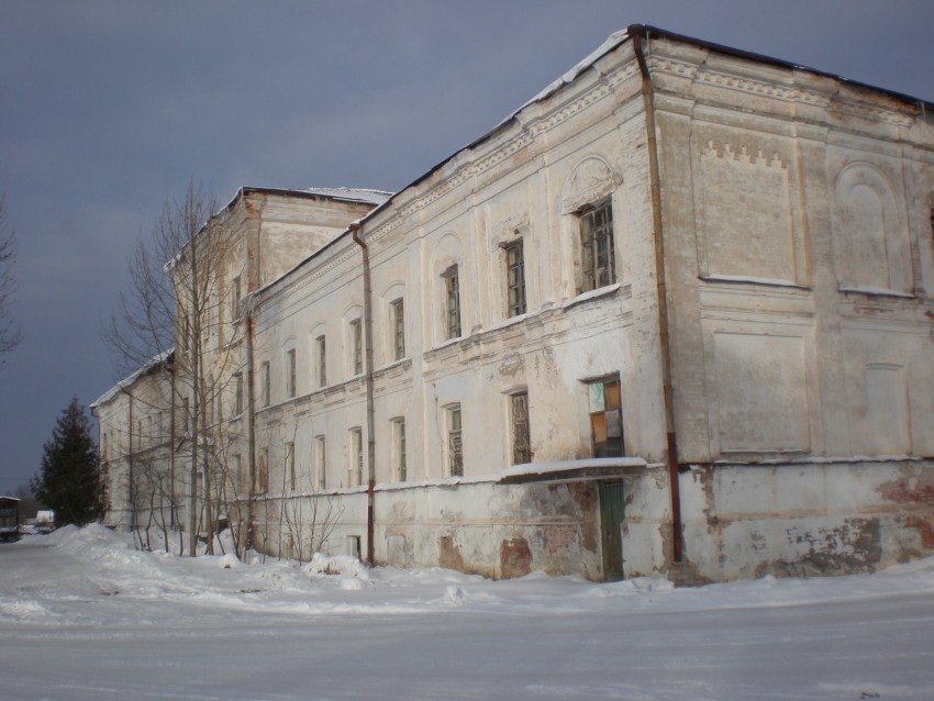 Короцко. Короцкий Тихонов монастырь. Церковь Владимирской иконы Божией Матери. общий вид в ландшафте