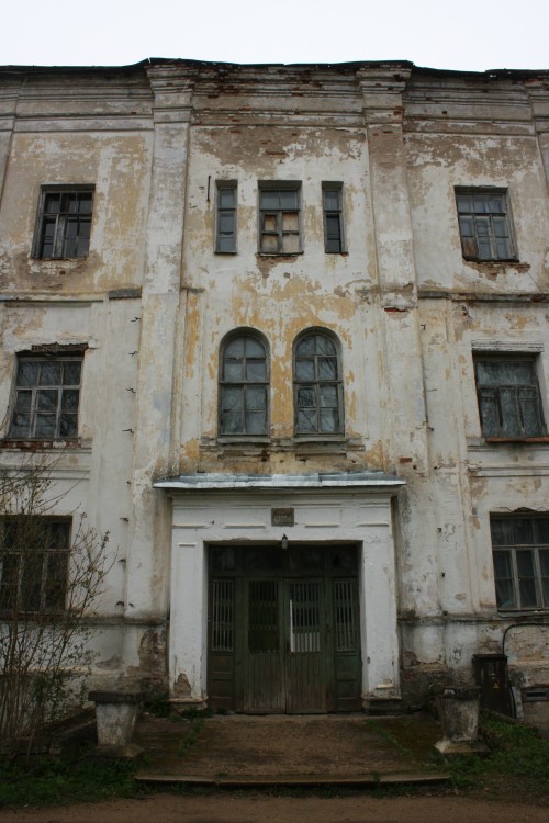 Короцкий Тихонов монастырь. Церковь Владимирской иконы Божией Матери, Короцко (Валдайский район, Новгородская область). архитектурные детали