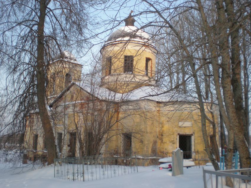 Церковь Преображения Господня, Еглино (Валдайский район, Новгородская область). фасады