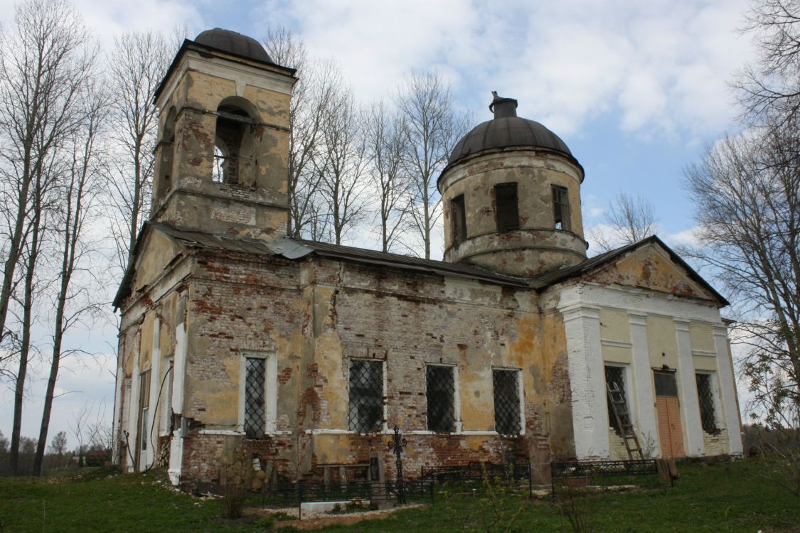 Еглино. Церковь Спаса Преображения. фасады