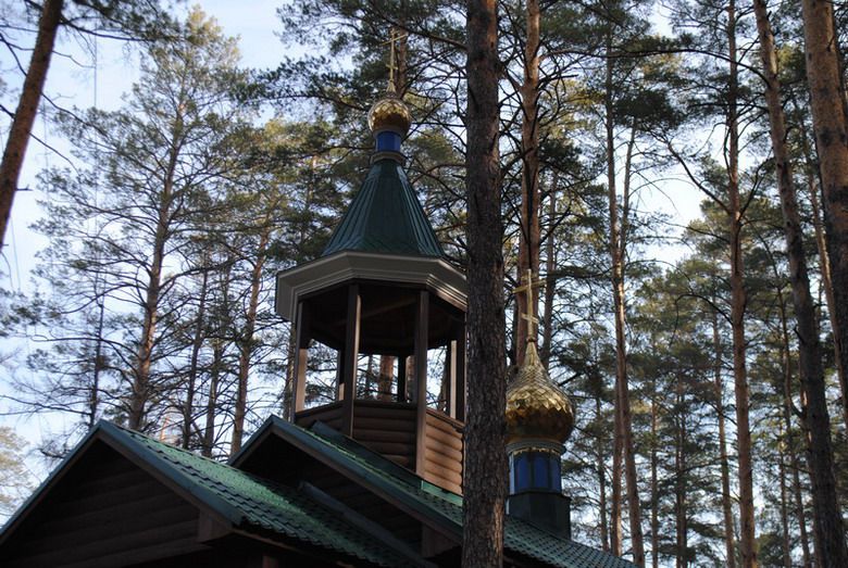 Церковь Макария Алтайского (Невского), Чемал (Чемальский район, Республика Алтай). архитектурные детали, Звонница.