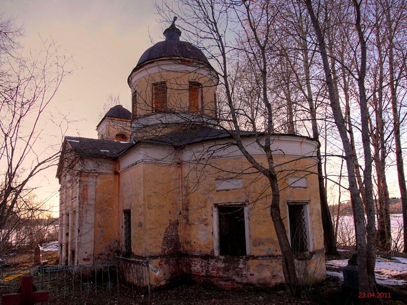 Церковь Преображения Господня, Еглино (Валдайский район, Новгородская область). фасады
