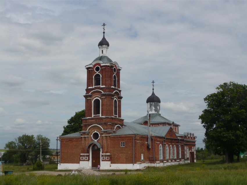 Вослебово. Церковь Рождества Пресвятой Богородицы. фасады