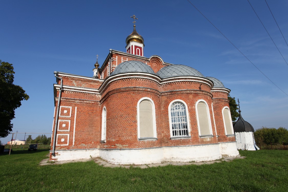 Вослебово. Церковь Рождества Пресвятой Богородицы. фасады