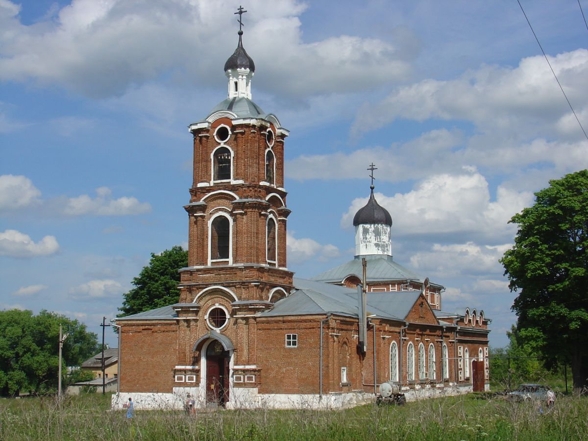 Вослебово. Церковь Рождества Пресвятой Богородицы. фасады