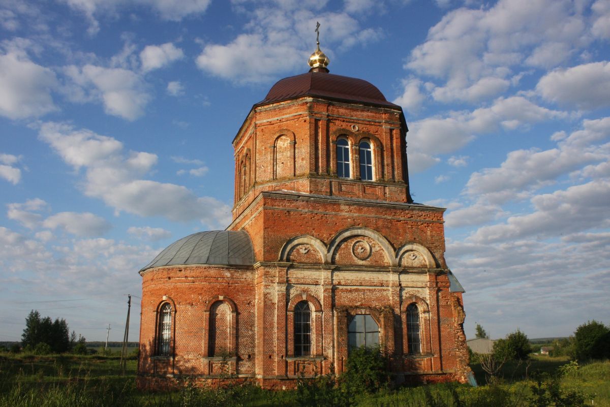 Церковь Иерусалимской иконы Божией Матери, Высокое (Скопинский район и г. Скопин, Рязанская область). фасады