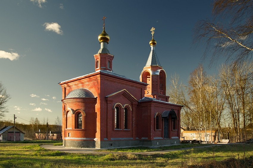 Церковь Александра Невского, Невское (Воскресенский городской округ, Московская область). общий вид в ландшафте