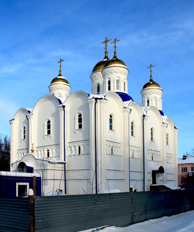 Воскресенск. Церковь Иерусалимской иконы Божией Матери. фасады