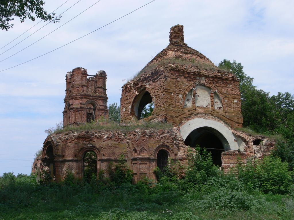 Церковь Успения Анны Праведной, Филиппенково (Бутурлиновский район, Воронежская область). фасады