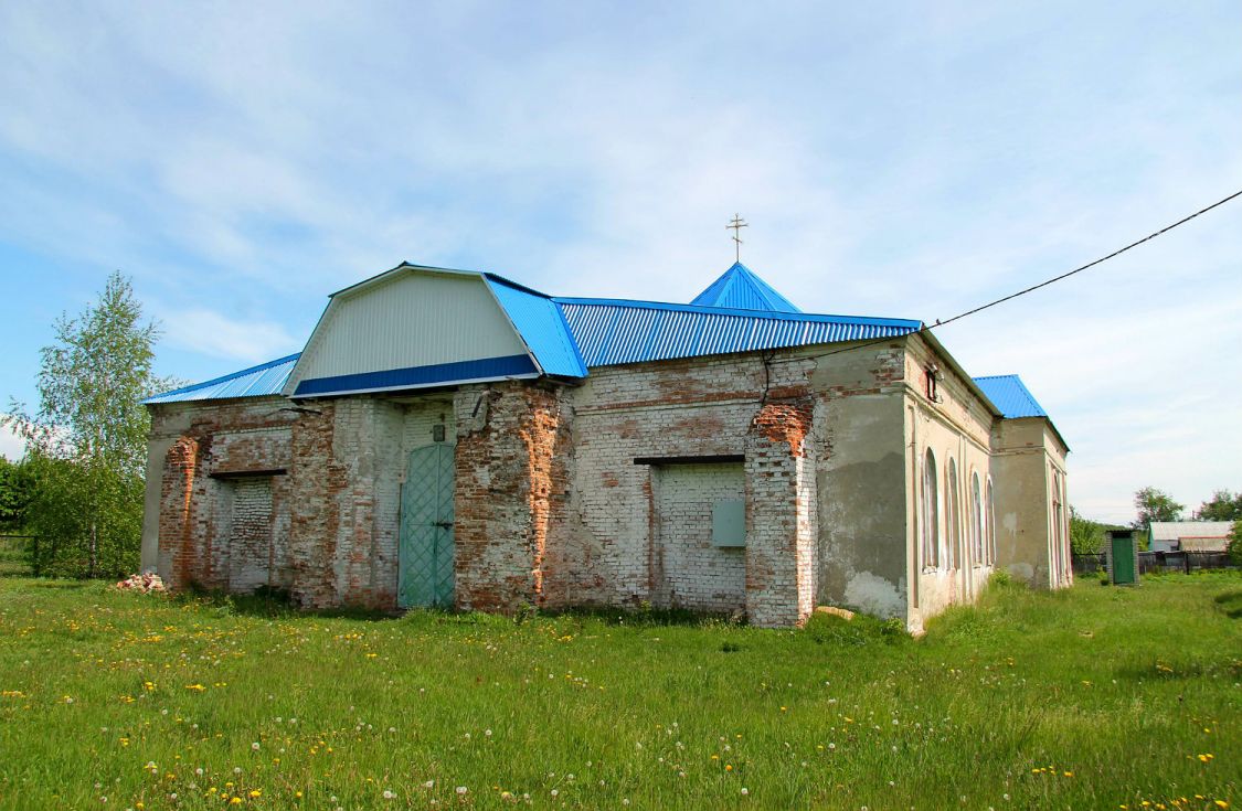 Церковь Казанской иконы Божией Матери, Верхняя Маза (Верхнехавский район, Воронежская область). фасады