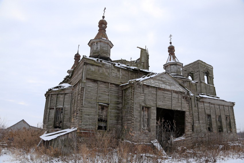 Каменка. Церковь Покрова Пресвятой Богородицы. фасады