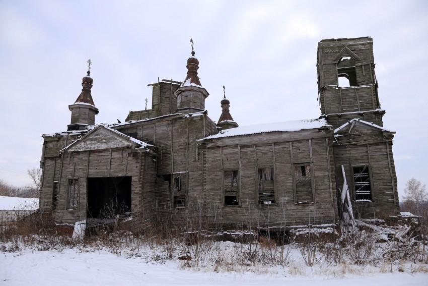 Каменка. Церковь Покрова Пресвятой Богородицы. фасады