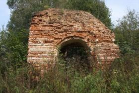 Любень, урочище. Церковь Казанской иконы Божией Матери