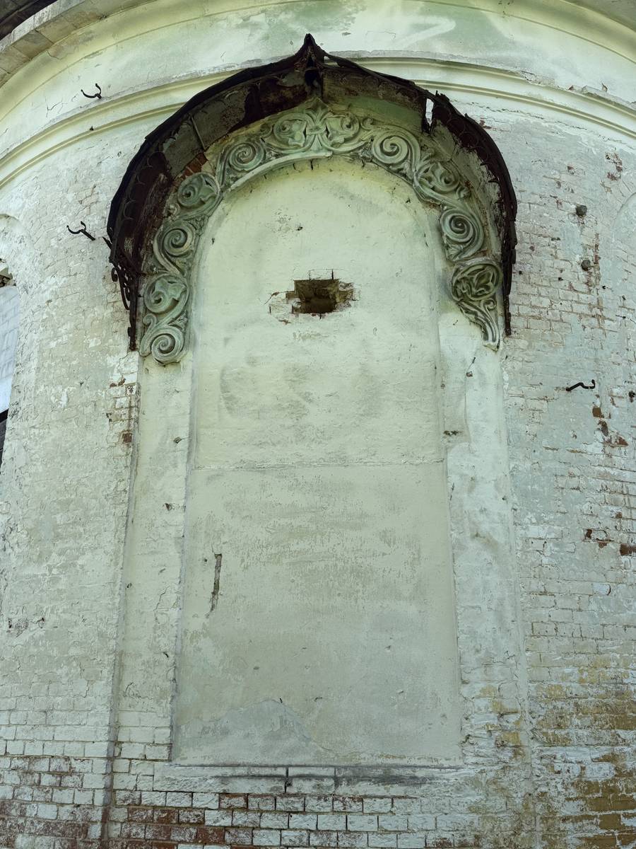 Церковь Спаса Преображения, Якшино (Дубенский район, Тульская область). архитектурные детали, Апсида
