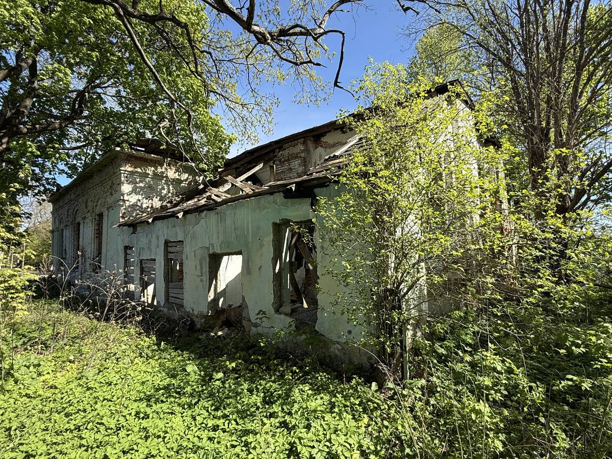 Церковь Спаса Преображения, Якшино (Дубенский район, Тульская область). фасады, Вид с северо-запада