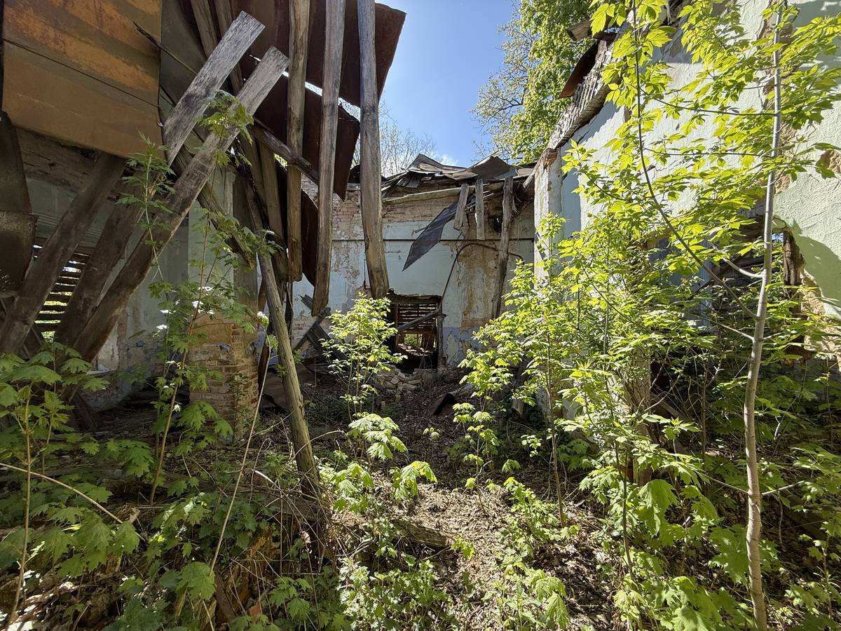 Церковь Спаса Преображения, Якшино (Дубенский район, Тульская область). интерьер и убранство, Вид на западную стену основного объема