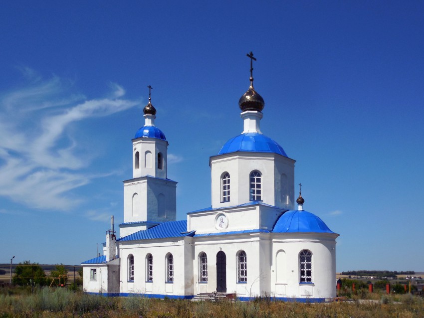 Церковь Казанской иконы Божией Матери, Федотово (Заинский район, Республика Татарстан). фасады