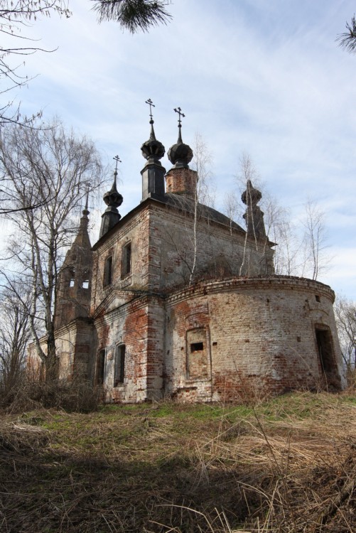Церковь Михаила Архангела, Балакирево (Ярославский район, Ярославская область). фасады