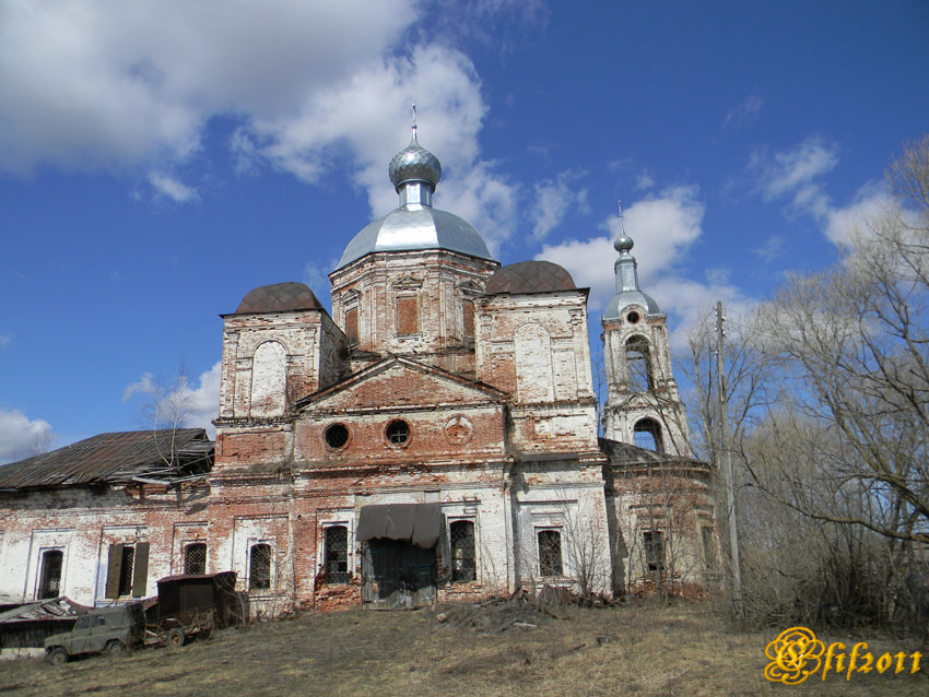 Церковь Казанской иконы Божией Матери, Мыт (Верхнеландеховский район, Ивановская область). фасады