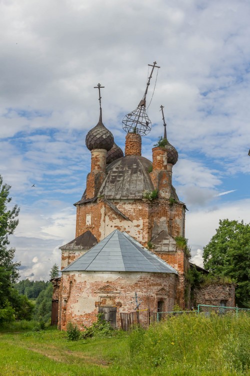 Ширинье. Церковь Покрова Пресвятой Богородицы. фасады, Вид с востока