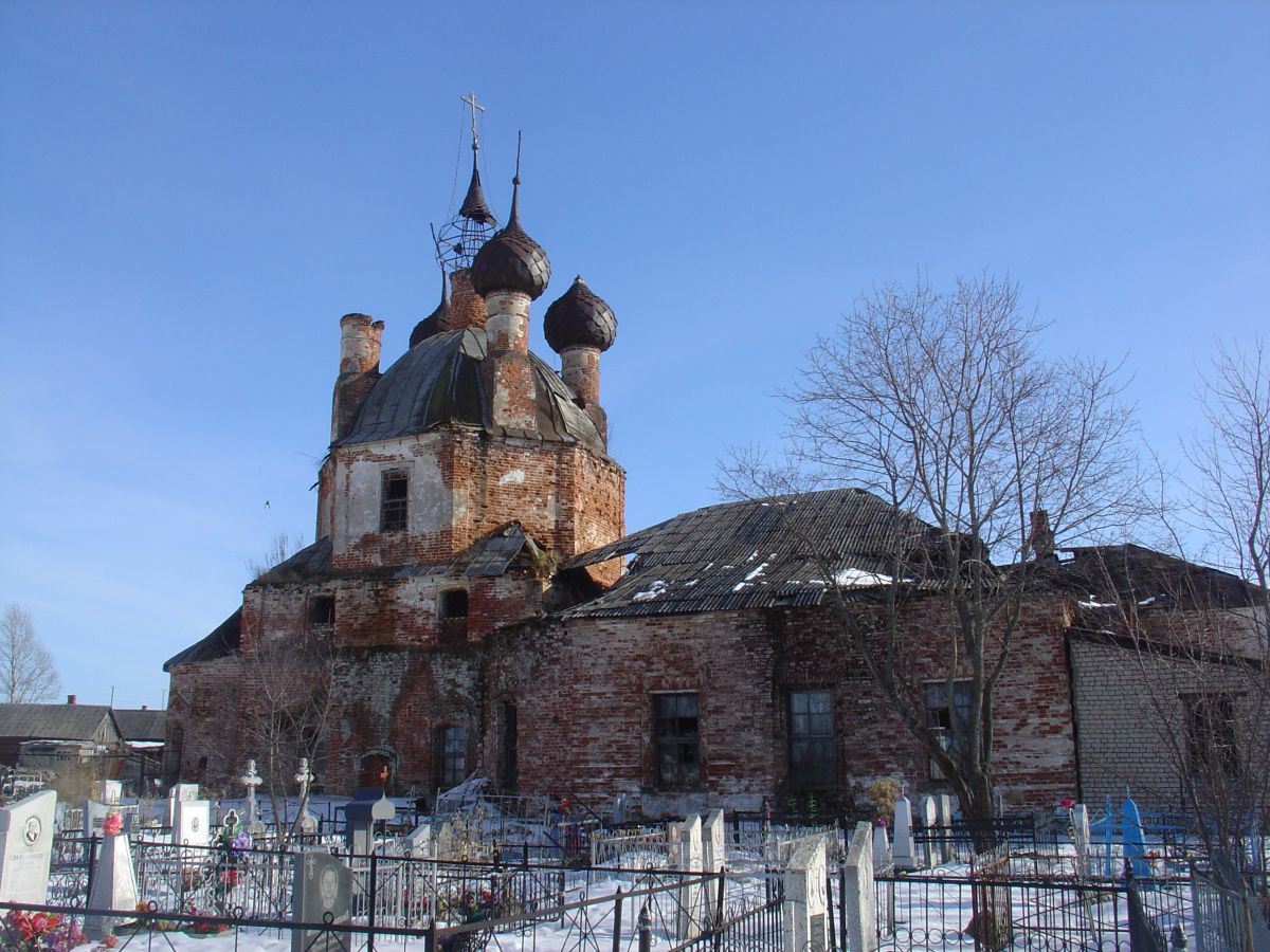 Церковь Покрова Пресвятой Богородицы, Ширинье (Ярославский район, Ярославская область). фасады