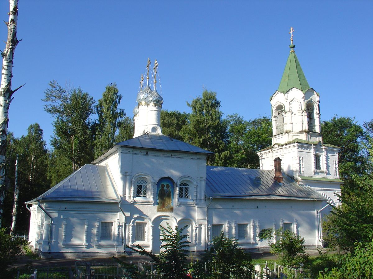 Церковь Петра и Павла, Петрово (Ярославский район, Ярославская область). фасады
