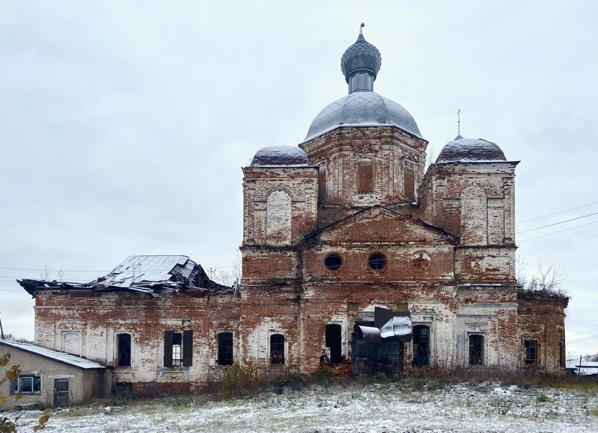 Мыт. Церковь Казанской иконы Божией Матери. фасады, Вид с юга