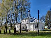 Церковь Николая Чудотворца, общий вид храма с дороги., Мыт, Верхнеландеховский район, Ивановская область