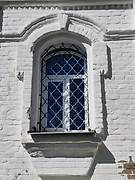 Церковь Николая Чудотворца, Наличник на нижнем ярусе южного фасада основного объёма., Мыт, Верхнеландеховский район, Ивановская область