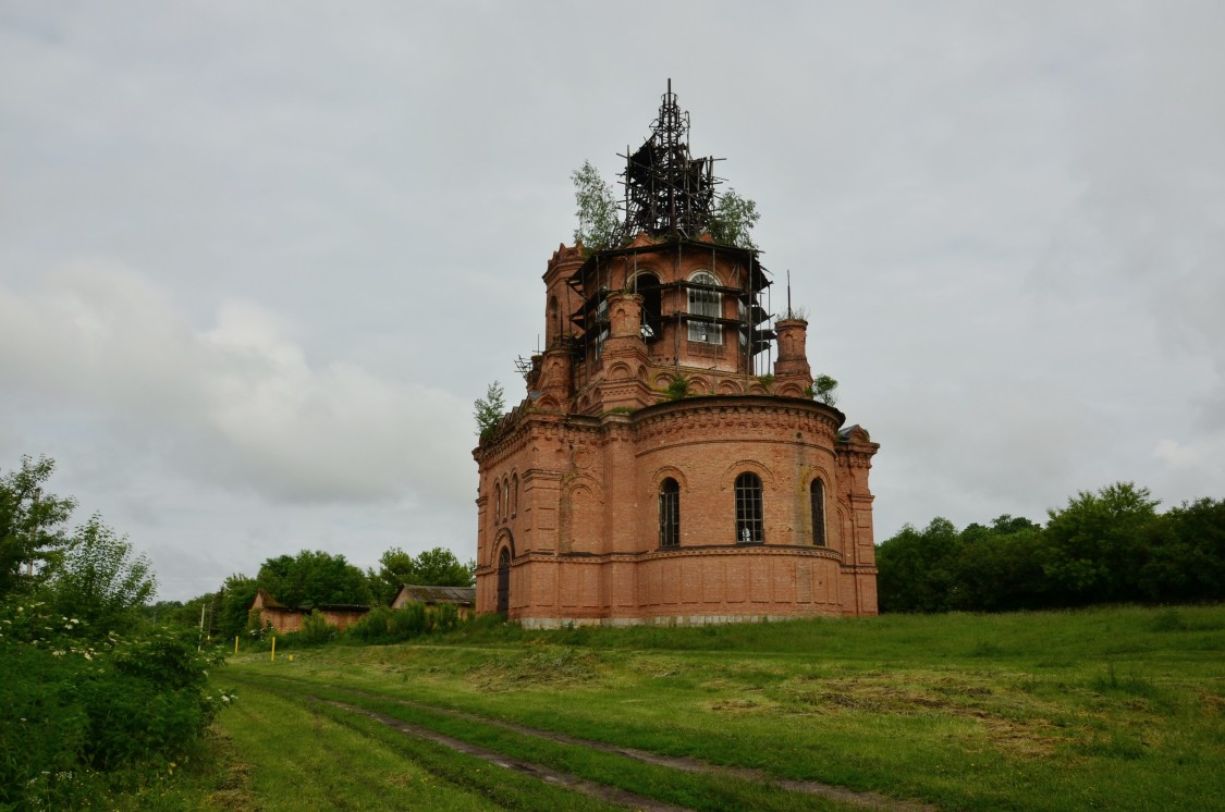 Боброво. Церковь Покрова Пресвятой Богородицы. фасады