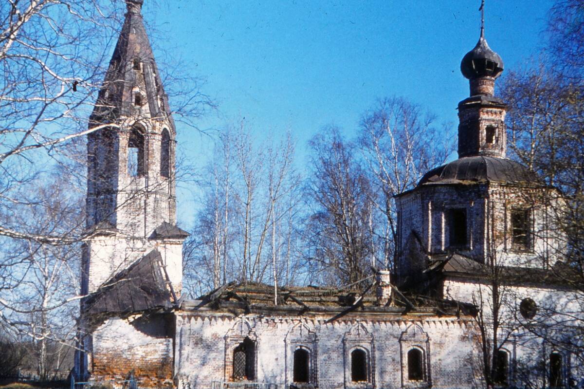 Пятницкий Погост. Церковь Параскевы Пятницы. фасады