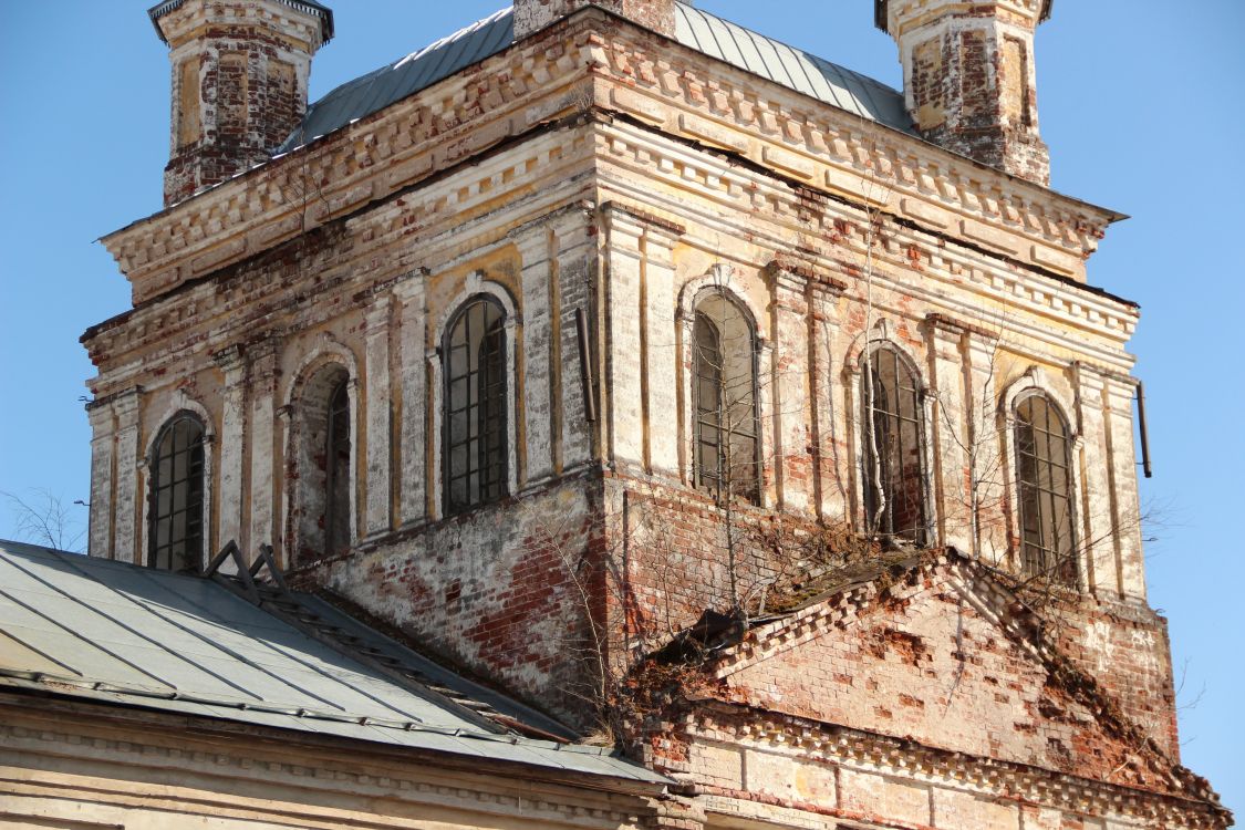 Церковь Илии Пророка, Ильинское (Вощиковский с/о) (Пошехонский район, Ярославская область). архитектурные детали