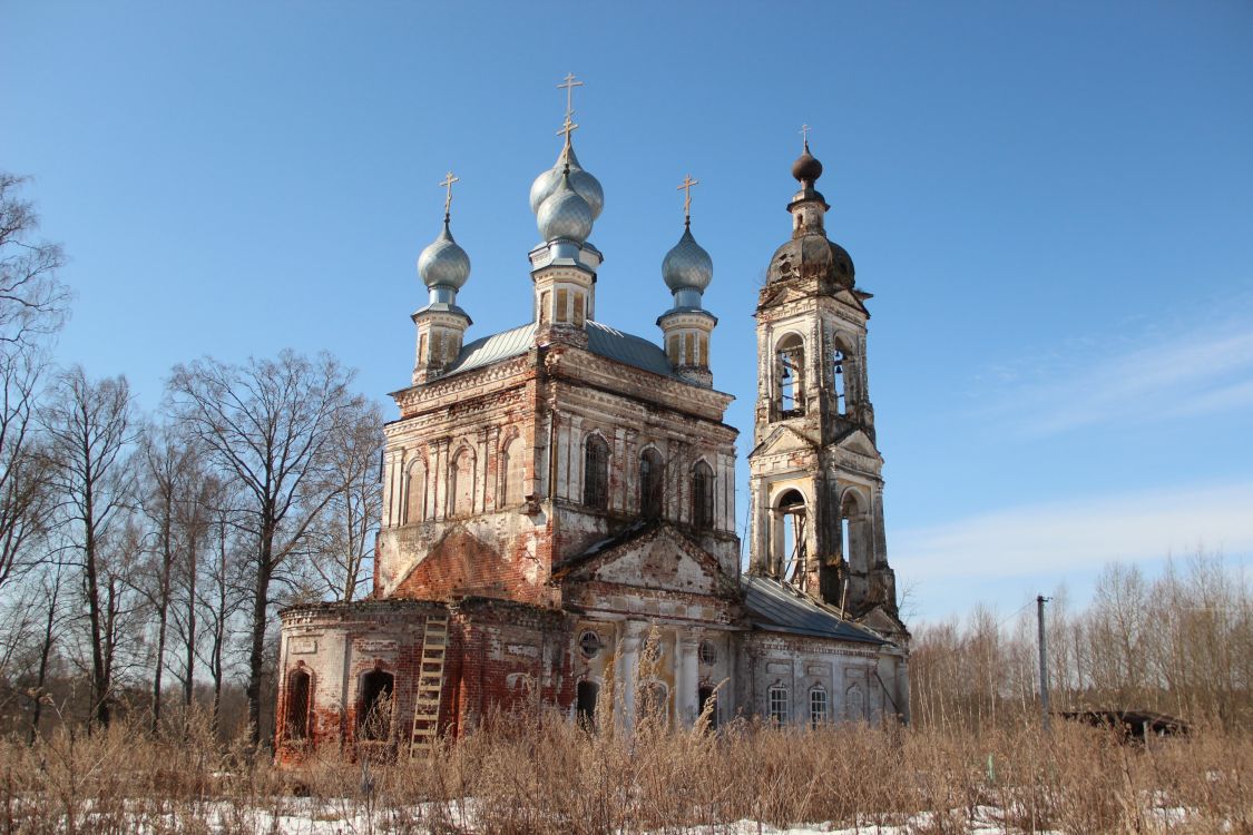 Церковь Илии Пророка, Ильинское (Вощиковский с/о) (Пошехонский район, Ярославская область). фасады