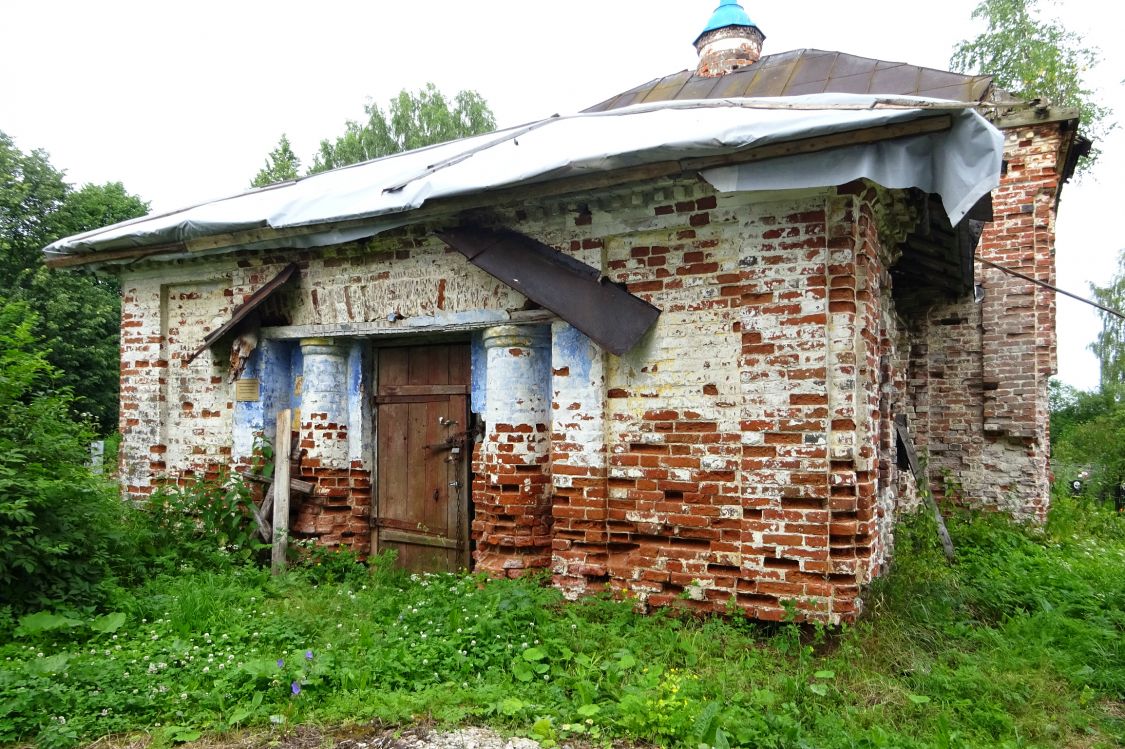 Церковь Николая Чудотворца, Козьмодемьянск (Ярославский район, Ярославская область). фасады