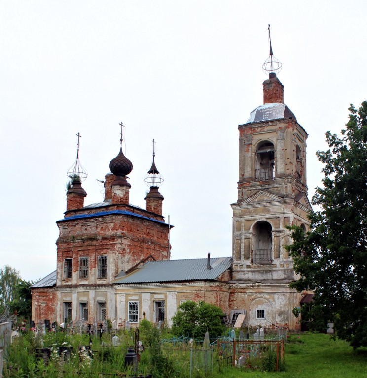 Солонец. Церковь Благовещения Пресвятой Богородицы. фасады