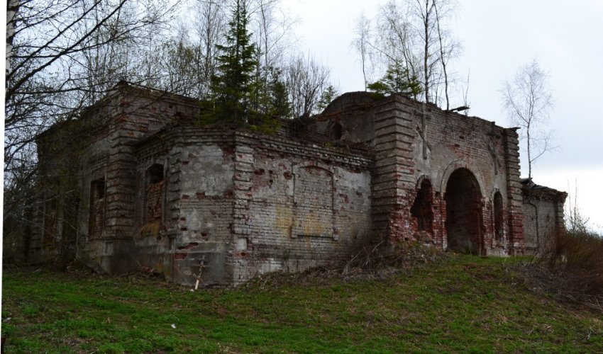 Церковь Покрова Пресвятой Богородицы, Пустое Подлесье (Нелидовский городской округ, Тверская область). фасады