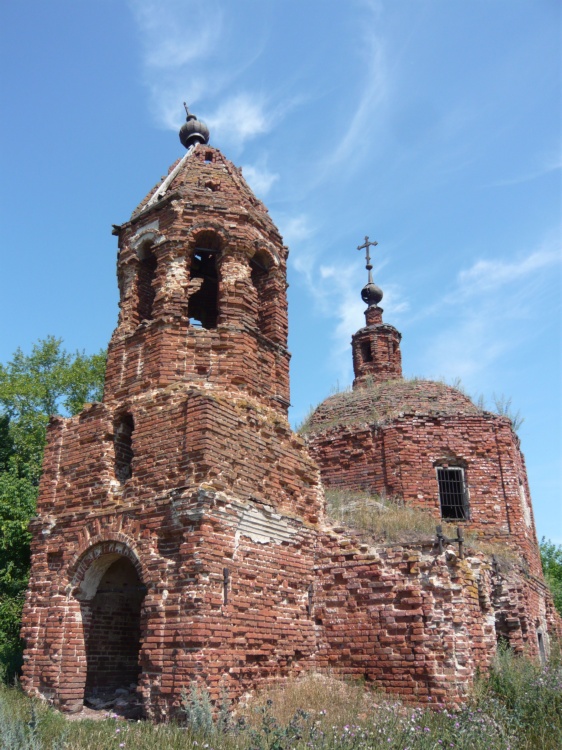 Церковь Сергия Радонежского, Николо-Скопин (Скопинский район и г. Скопин, Рязанская область). фасады, Церковь Сергия Радонежского