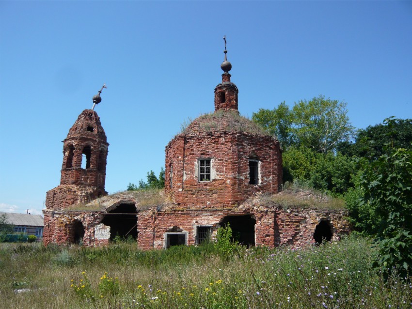 Церковь Сергия Радонежского, Николо-Скопин (Скопинский район и г. Скопин, Рязанская область). фасады, Церковь Сергия Радонежского