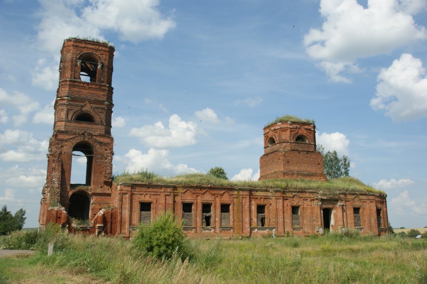 Мшанка. Церковь Космы и Дамиана. фасады