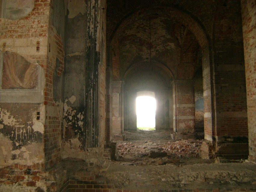 Церковь Космы и Дамиана, Мшанка (Скопинский район и г. Скопин, Рязанская область). интерьер и убранство