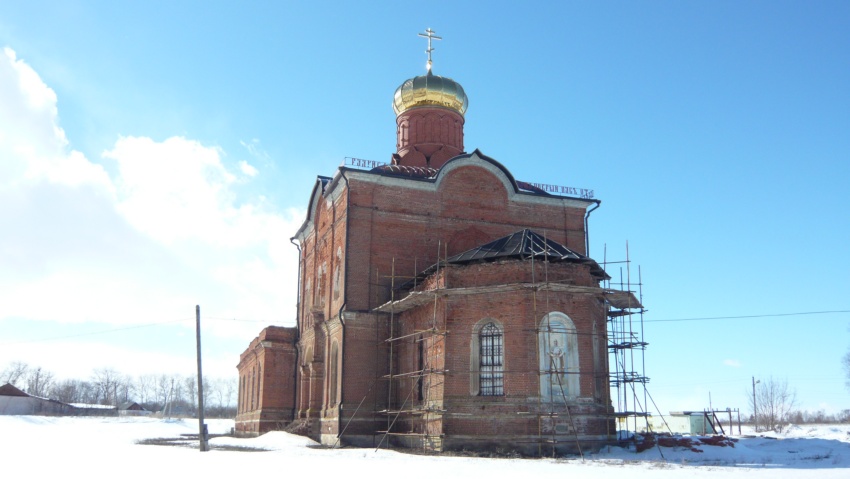 Церковь Покрова Пресвятой Богородицы, Лопатино (Скопинский район и г. Скопин, Рязанская область). фасады