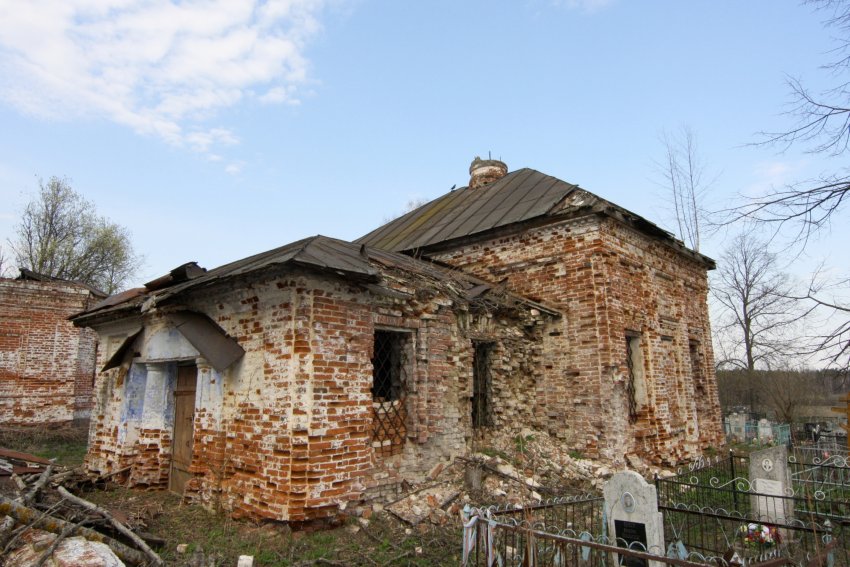 Козьмодемьянск. Церковь Николая Чудотворца. общий вид в ландшафте