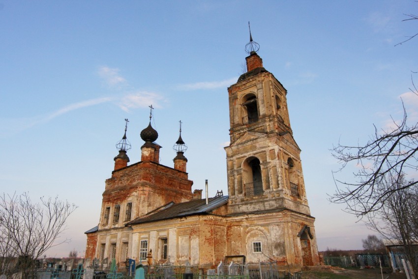 Солонец. Церковь Благовещения Пресвятой Богородицы. фасады, 		      