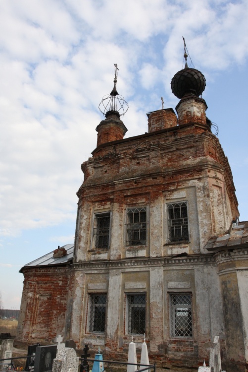 Солонец. Церковь Благовещения Пресвятой Богородицы. фасады, 		      