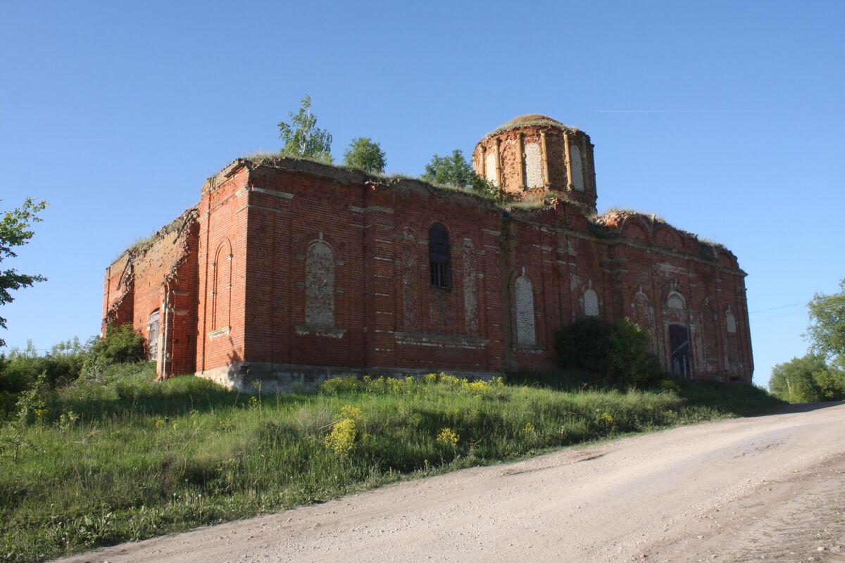 Церковь Троицы Живоначальной, Рудинка (Скопинский район и г. Скопин, Рязанская область). фасады